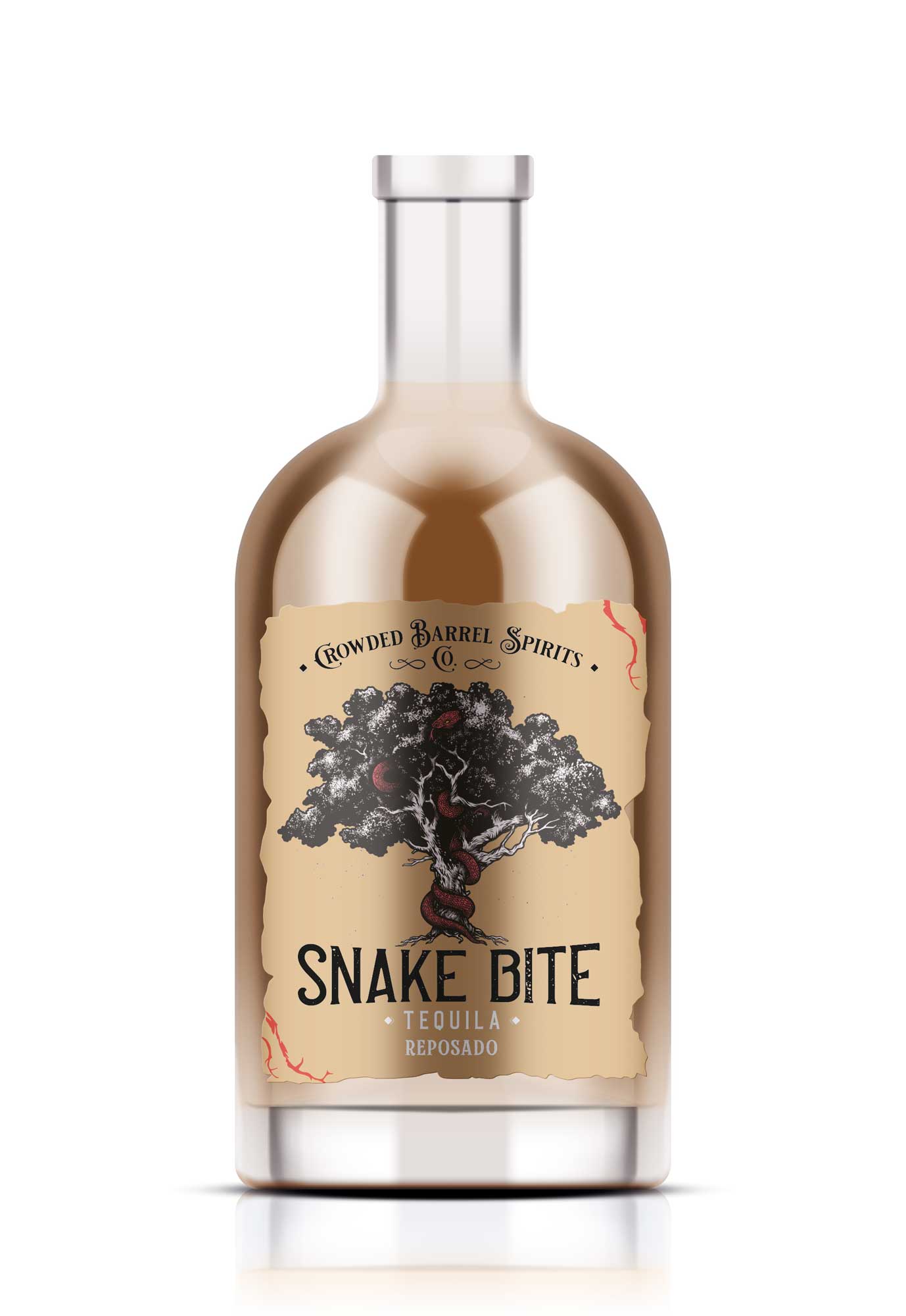 Snake Bite Tequila Reposado - Crowded Barrel Whiskey Co